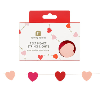 Heart Felt String Lights - 2m