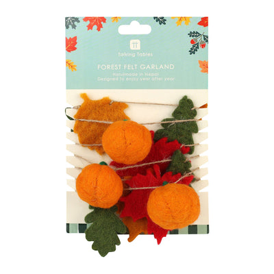 Autumn Felt Garland - 2m