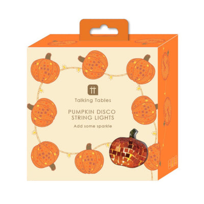 Autumn Hues Pumpkin Disco String Lights - 1.6m