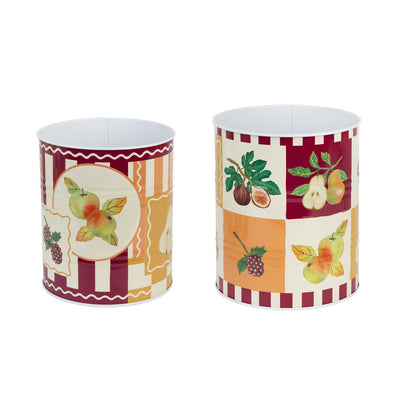 Autumn Icons Recyclable Storage Tins - 2 Pack | Kitchenware |