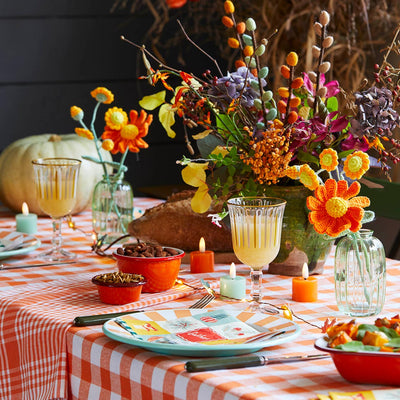 Autumn Hues Crochet Stems