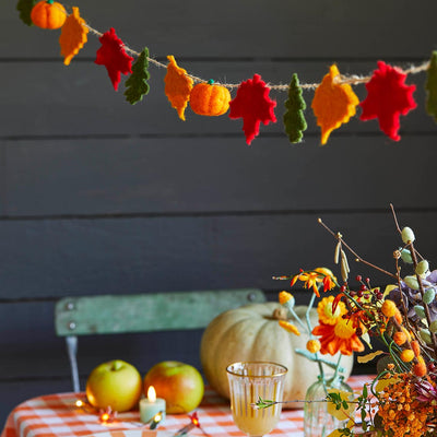 Autumn Felt Garland - 2m