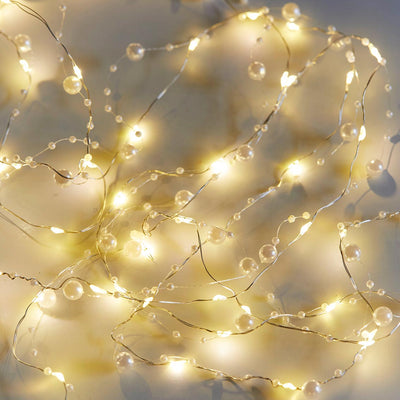 Botanical Mistletoe Bead String Lights - 3m