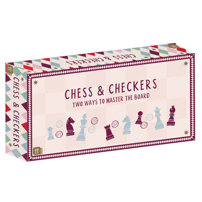 Chess & Checkers Set | Classic Games |