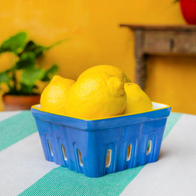 Lemon Ceramic Punnet - 15cm | Kitchenware |