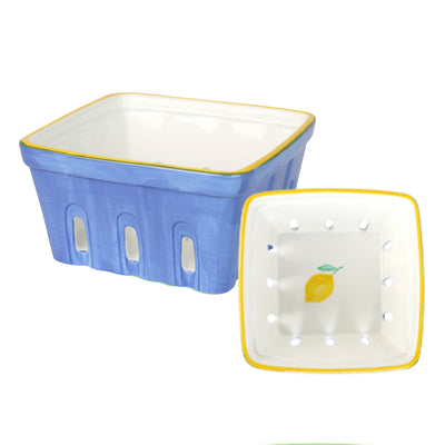 Lemon Ceramic Punnet - 15cm | Kitchenware |