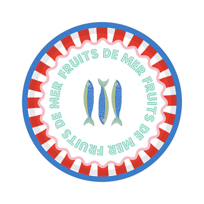 Fish Tin Tray - 30cm