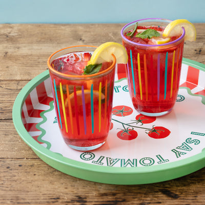 Tomato Tin Tray - 30cm | Summer Gifts |