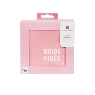 Pink Paper Cocktail Napkins