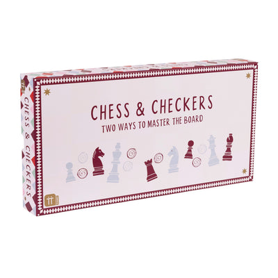 Chess & Checkers Set | Classic Games |
