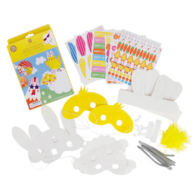 Easter Mask Kit - 12 Pack | Easter Craft |