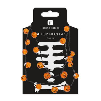 Calamity Coco Pumpkin Light Up LED Necklace - POS Unit