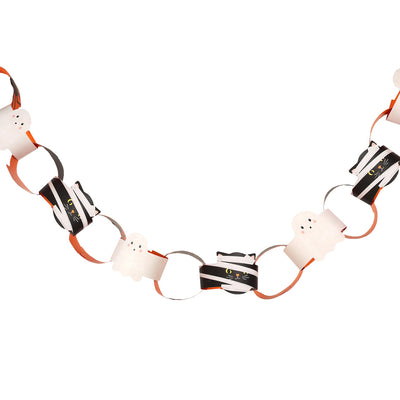Halloween Paper Chains Decorations - 100 Pack