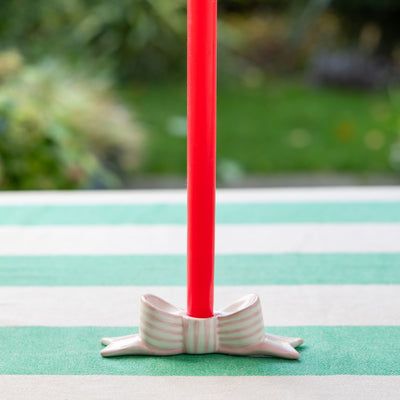 Cherry Red Straight Dinner Candles - POS Unit