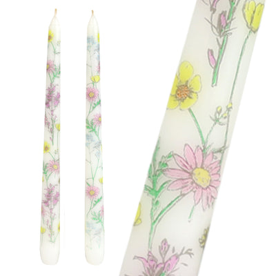 Meadow Taper Dinner Candles - 2 Pack