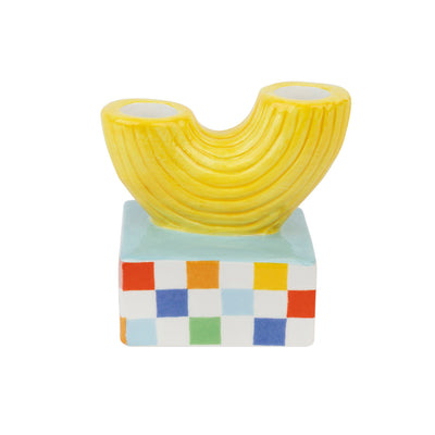 Pasta Ceramic Candle Holder | Novelty Decor |