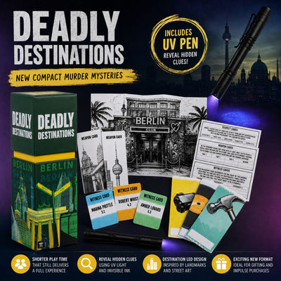 Berlin Murder Mystery Game - Deadly Destinations