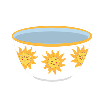 Sun Enamel Bowl - 10cm | Summer Bowls |