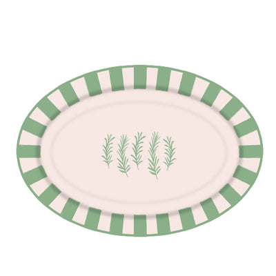 Rosemary Enamel Plate - 40cm