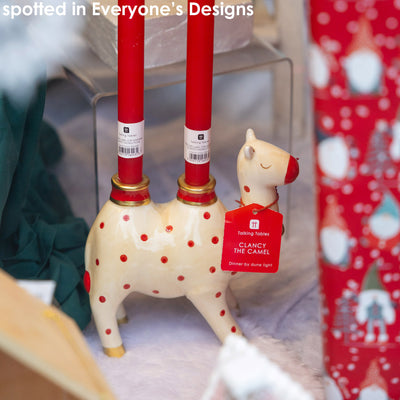 Camel Ceramic Candle Holder