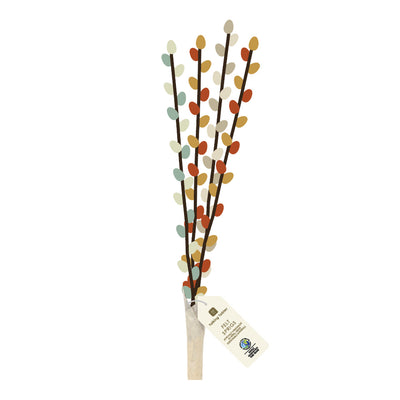 Autumn Hues Felt Branch Decorations - 4 Pack