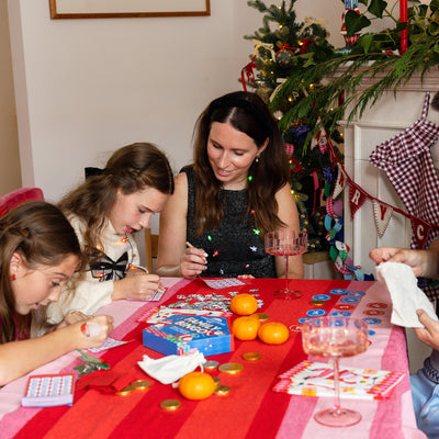Santa Family Bingo Game - 6 Unit Display | Christmas Game |