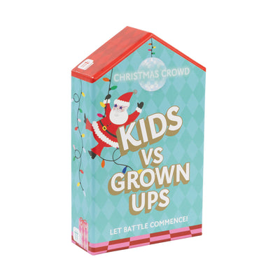 Santa Kids vs Grown Ups Family Game - 8 Pack Display | Christmas Game |