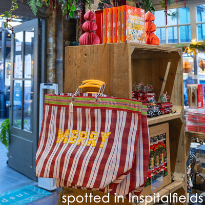 Recycled Plastic "Merry" Tote Bag