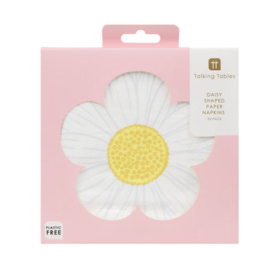 Pink Packaging Mellow Daisy Paper Napkins