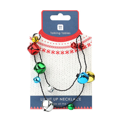 Retro Light Up LED Bell Necklace - POS Unit