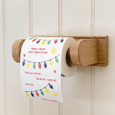 Retro Lights Toilet Roll | Christmas Novelty Gifts |