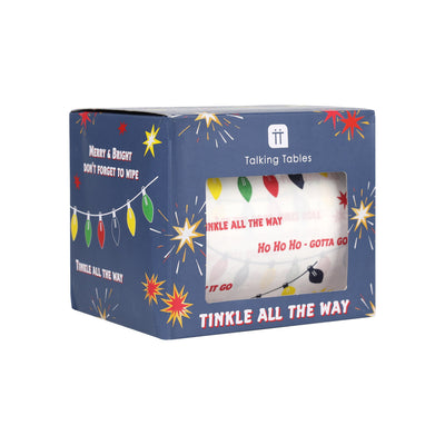 Retro Lights Toilet Roll | Christmas Novelty Gifts |
