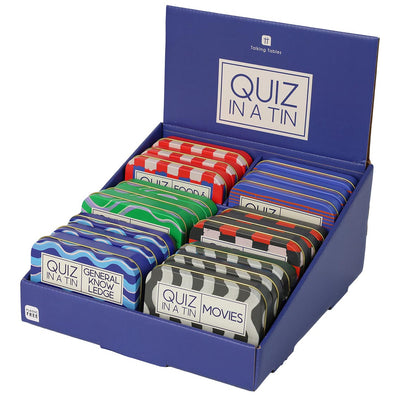 Quiz in a Tin - 6 Games