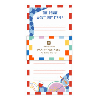 Italian Bistro Shopping List Notepad | Shopping Accessories |