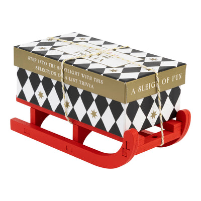 Movie Trivia Christmas Sleigh - 6.5cm | Christmas Game |