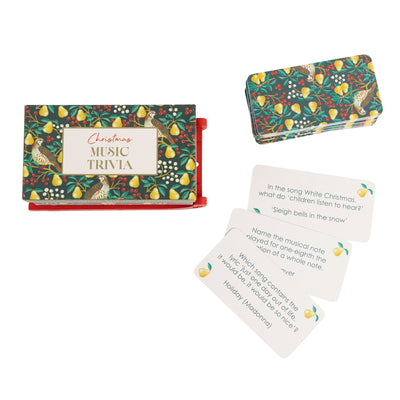 Music Trivia Christmas Sleigh - 6.5cm | Christmas Game |