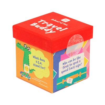 School of Fun - Travel Buddy Trivia Box