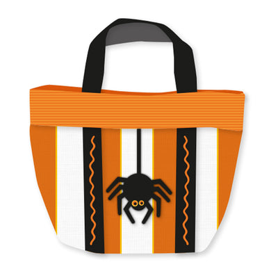 Recycled Plastic Spider Tote Bag | Halloween Decor |