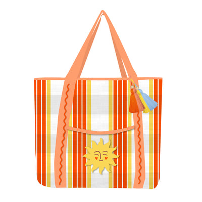 Recycled Plastic Sun Tote Bag | Summer Gifts |