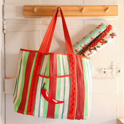 Bon Appetit Recycled Plastic Chilli Tote Bag