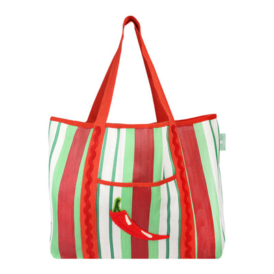 Bon Appetit Recycled Plastic Chilli Tote Bag