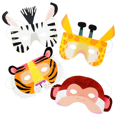 Party Animals Paper Mask