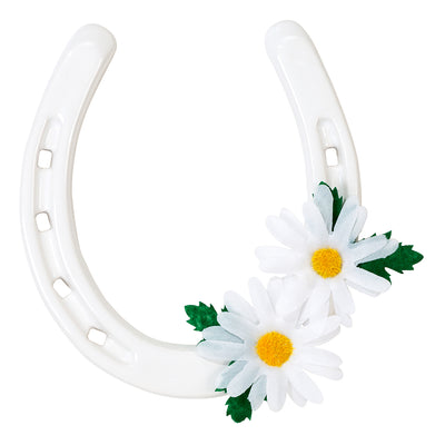 Ceramic White Lucky Horseshoe Wedding Gift
