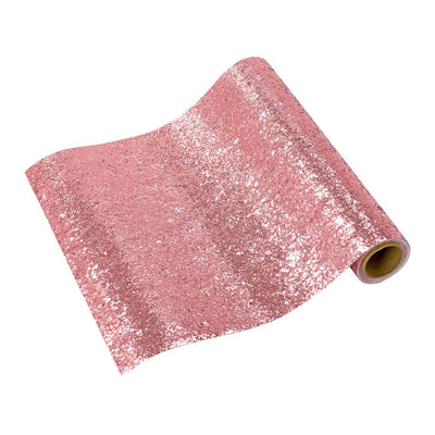 Luxe Pink Glitter Table Runner, 1.8m