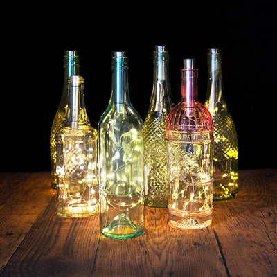 Luxe Gold Bottle Light - 1m - POS Unit