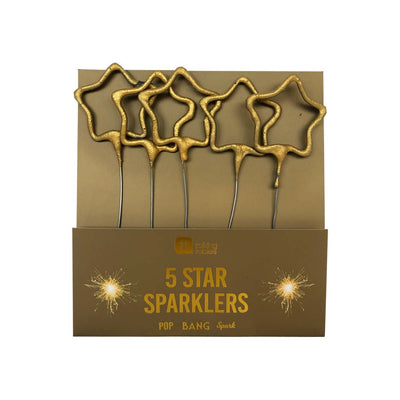 Pop Bang Spark Star Sparklers