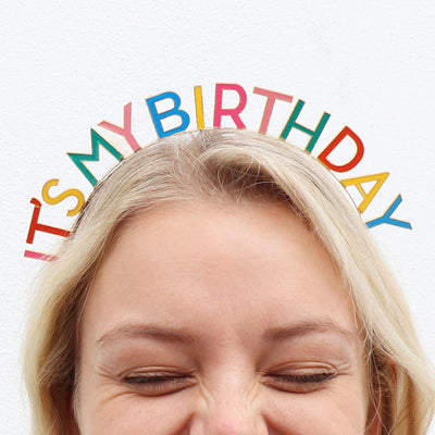 Birthday Brights Rainbow 'It's My Birthday' Headband