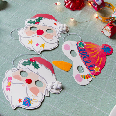 Craft With Santa Mask Kit