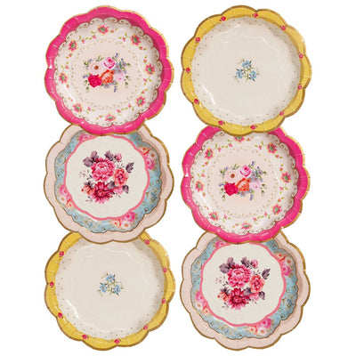 Truly Scrumptious Plates - 12 Pack | Tea Party Decor |