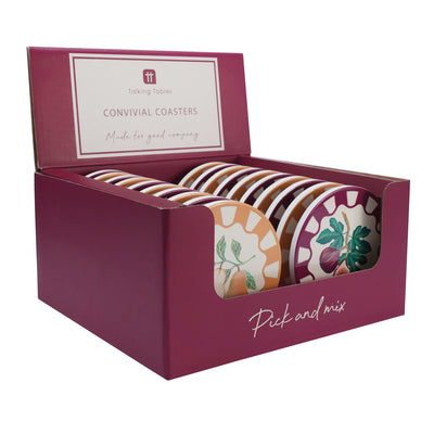 Autumnal Fruit Coasters | Homeware |